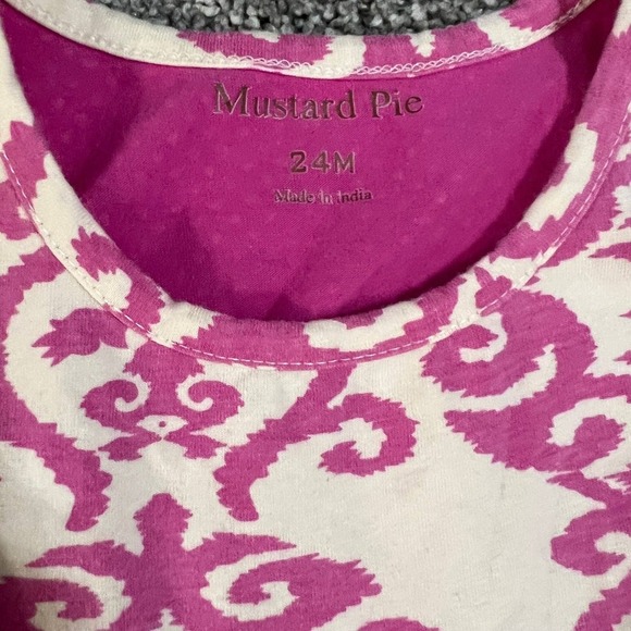 Mustard Pie Baby Girl Parisian Dress size 24 months - Picture 3 of 3